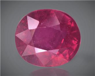 Natural Ruby (Manik) Heated Treated Certified 4.85 cts. ( 83220 )